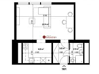 Pronájem bytu 1+1 v ulici A.Sochora v Teplicích (1601) - Fotka 10