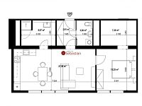 Pronájem bytu 2+kk v ulici A.Sochora v Teplicích (1505) - Fotka 14