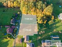 Prodej dvou stavebních pozemků v Dolním Žukově