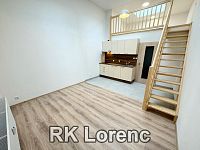 Pronájem bytu 1+kk s mezonetovým spaním ve vnitrobloku na ul.Lidická - Centrum - Obrázek k zakázce č.: 708441