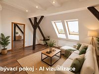 Prodej atraktivního půdního bytu na ul. Palackého třída, Královo Pole