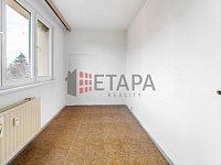 Prodej bytu 4+1 s lodžií v ulici Budovatelská v Trhových Svinech. - třetí pokoj