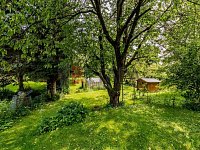 Prodej zděné chaty s velkou zahradou u Týna nad Vltavou. - zahrada