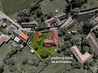 Rodinný dům s atmosférou chalupy a krásnou zahradou v Pohoří u Mirovic. - nemovitosti