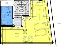 Pronájem bytu OV 2+kk, 65 m², Brno, Líšeň , Kučerova – novostavba mezonetového bytu ve slepé ulici - 10.jpg