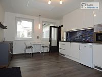 Pronájem novostavby bytu 1+kk, 26 m², Brno - Líšeň, Kučerova – příjemný byt s posezením na dvorku