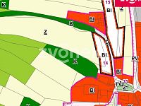 Investiční pozemek 17 509 m² – Ludkovice, možnost změny územního plánu - Obrázek k zakázce č.: 720172