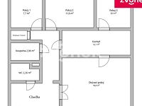 Pronájem bytu 4+1, Okružní, Zlín - Obrázek k zakázce č.: 711772