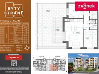 Nový byt 3+kk s terasou a zahrádkou, Nad Stráněmi - Obrázek k zakázce č.: 718802