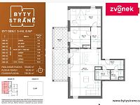 Exkluzivní byt 3+kk s terasou a nádherným výhledem