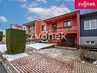 Prodej řadového rodinného domu s garáží a zahradou ve Slavičíně