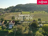 Prodej 1/2 podílu pozemku 1 505 m² k výstavbě domu– Želechovice nad Dřevnicí - Obrázek k zakázce č.: 717522