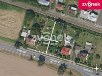 Prodej 1/2 podílu pozemku 1 505 m² k výstavbě domu– Želechovice nad Dřevnicí - Obrázek k zakázce č.: 717522