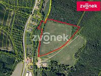 Prodej pozemků mezi obcemi Březolupy a Šarovy. - Obrázek k zakázce č.: 714952