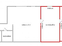 Pronájem kanceláří v centru Uh.Hradiště. - Obrázek k zakázce č.: 727721