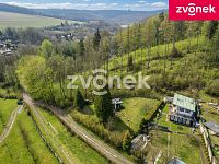 Prodej slunného pozemku s chatkou v Malenovicích, 616 m² - Obrázek k zakázce č.: 726581