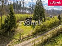 Prodej slunného pozemku s chatkou v Malenovicích, 616 m²