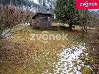 Prodej slunného pozemku s chatkou v Malenovicích, 616 m² - Obrázek k zakázce č.: 726581