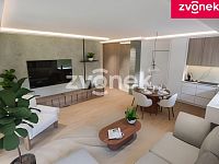 Byt 4+kk s prostornou terasou v 1. NP REZIDENCE POD NIVAMI - Budova A - Obrázek k zakázce č.: 698846