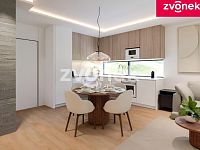 Byt 4+kk s prostornou terasou v 1. NP REZIDENCE POD NIVAMI - Budova A - Obrázek k zakázce č.: 698846