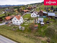 Prostorný dům v obci Ublo u Vizovic: Velká zahrada, dílna a potenciál pro podnikání - Obrázek k zakázce č.: 730951