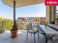 3+kk Zlín - Voženílkova, terasa + balkon, nádherný výhled