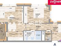 Nový byt 2+kk s parkovacím stáním, Zlín - Smetanova - Obrázek k zakázce č.: 711832