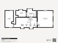 Klasická jihočeská zemědělská usedlost na krásném místě v obci Lomec s pozemkem 1786 m2 - Matterport_ Lomec 27_půdorys v jpg na net.jpg