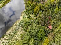 Chata na břehu Orlické přehrady, Chrášťany - Pašovice, pozemek 1811 m2 - 260518_Fotoface_38 se šipkou.jpg