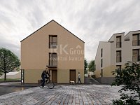 2B1 - Prodej bytu 1+kk 27,1 m² + 20,7m² předzahrádka - Fotka 3