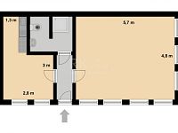 Pronájem obchodního prostoru, kanceláře v těsné blízkosti VIVO! Hostivař, Praha 10 - Fotka 13