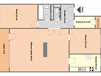 Prodej bytu, 3+1, 102 m2, 4.p/4.p, 2x lodžie, sklep, komora, ul. Stavbařů – Mariánské Lázně - Fotka 21