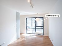 Prodej luxusního bytu 1+KK v novostavbě v Kobylisích, ul. Pakoměřická.