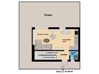 Prodej projektu dřevostavby 102 m2 + terasa na pozemku 664 m2 v Praze 5 - Slivenec. - Fotka 28