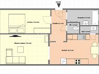 Pronájem bytu, 2+1,60m2,2x sklep, po rekonstrukci, parkování u domu, 1.NP, Hlavní třída -Mar. Lázně. - Fotka 29