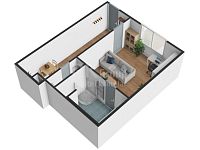 Prodej nájemního domu 188 m2, pozemek  189 m2, Žebrák - Fotka 40