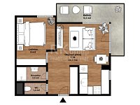 Prodej bytu 2+kk 41 m2, Praha Suchdol - Fotka 24