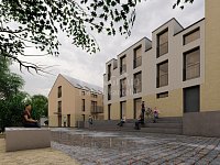 2B20 Prodej bytu, 1+kk, 37.69m² +  předzahrádka 20.4m², projekt Pod Malechovem, Český Brod - Fotka 1