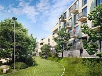 A17a Prodej bytu, 2+kk, 67.1m² + balkón 6.4m², projekt Antico, Český Brod - Zborovská - Fotka 2