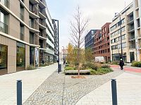 Pronájem nového bytu 2+kk, 61,80 m2 s balkonem, sklepem a GS, Praha 5- Smíchov, ul. Šiklové