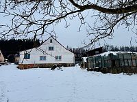 Prodej rodinného domu, 7+1, pozemek 4 452 m², garáž, rybník, skleníky, Valy u Mariánských Lázní - Fotka 16