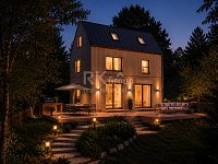Prodej projektu dřevostavby 80 m2 + terasa na pozemku 664 m2 v Praze 5 - Slivenec. - Fotka 35