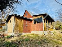 Prodej zahradní dřevěné chatky, skleníky, sklad,  pozemek 560 m2, Úšovice – Mariánské Lázně