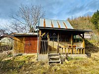 Prodej zahradní dřevěné chatky, skleníky, sklad,  pozemek 560 m2, Úšovice – Mariánské Lázně - Fotka 9