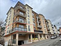 Pronájem bytu 2+kk, 60m2, balkón 5m2, garážové stání, novostavba, ul. Dvořákova – Mariánské Lázně - Fotka 11