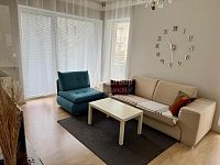 Pronájem bytu 2+kk, 60m2, balkón 5m2, garážové stání, novostavba, ul. Dvořákova – Mariánské Lázně - Fotka 2