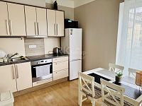 Pronájem bytu 2+kk, 60m2, balkón 5m2, garážové stání, novostavba, ul. Dvořákova – Mariánské Lázně - Fotka 6