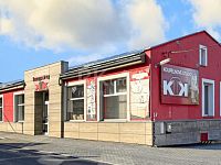 Pronájem komerčního objektu (prodejna, sklady, kanceláře), 734 m², Velká Hleďsebe – Mariánské Lázně