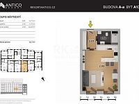 A13a, Resort Antico, Prodej bytu 1+kk 44m² - Fotka 16