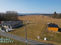 Prodej, pěkný stavební pozemek s krásným výhledem, 800 m2, Tři Sekery - Fotka 7